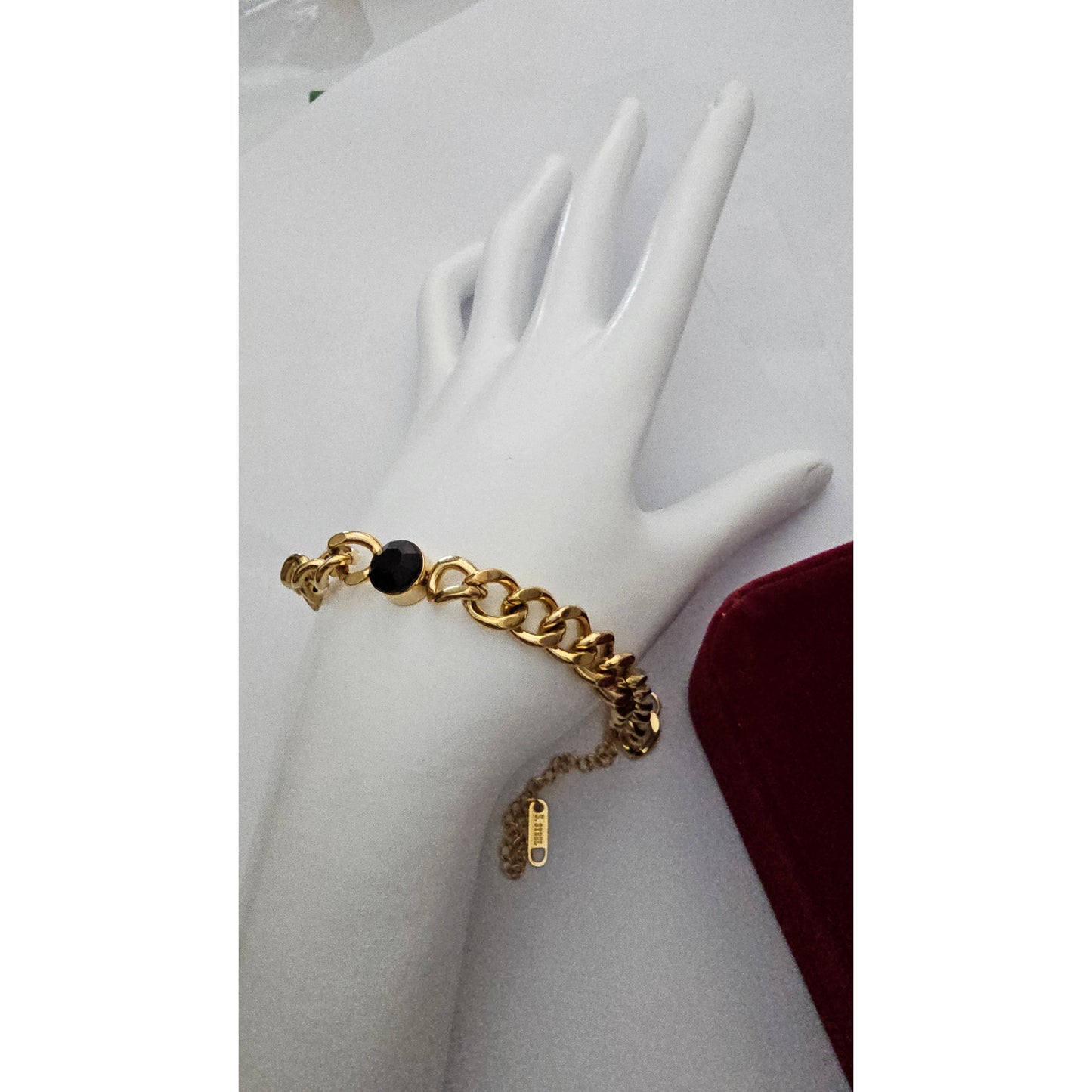 18K Gold-Plated Infinity Bracelet