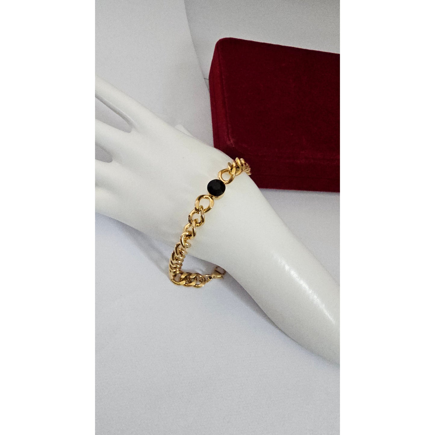 18K Gold-Plated Infinity Bracelet