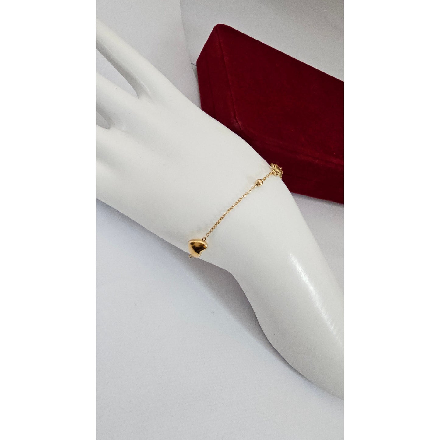 Adjustable 18K Gold-Plated Love Bracelet