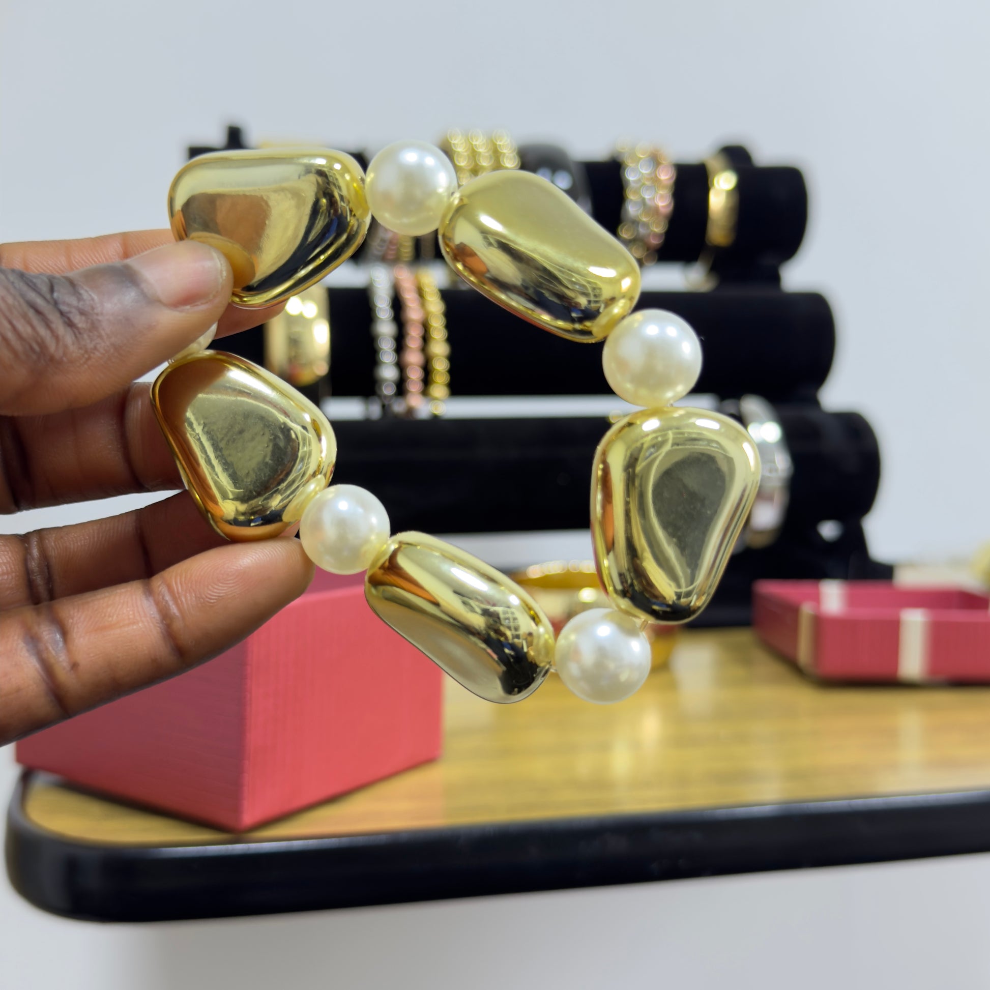 Modern Sculptural Bracelet | Contemporary Women’s Fashion