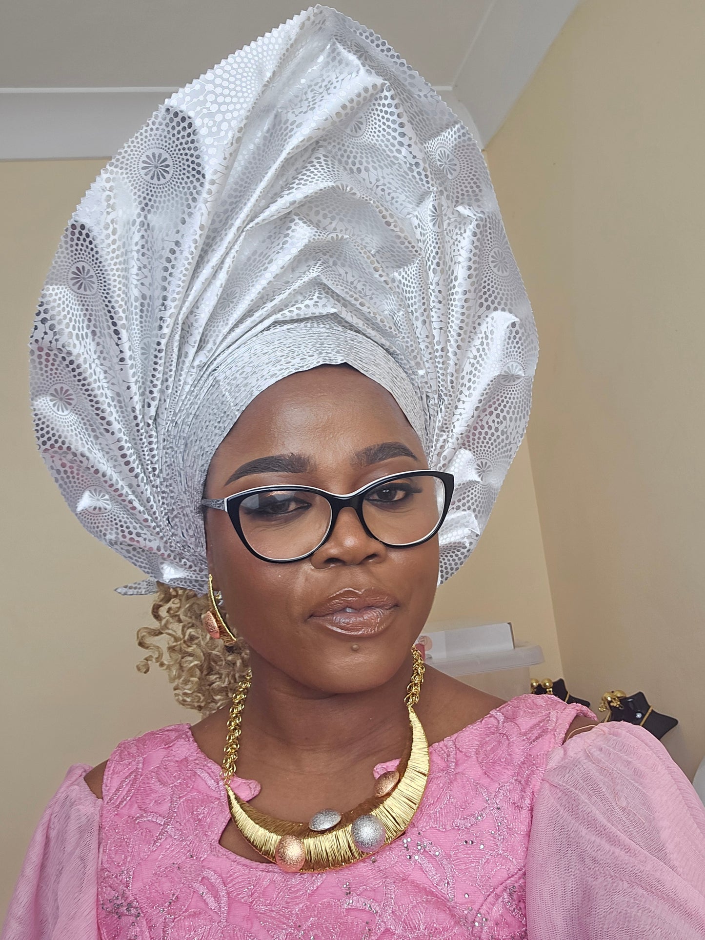 18K Gold-Plated Royal Owambe Jewelry Set