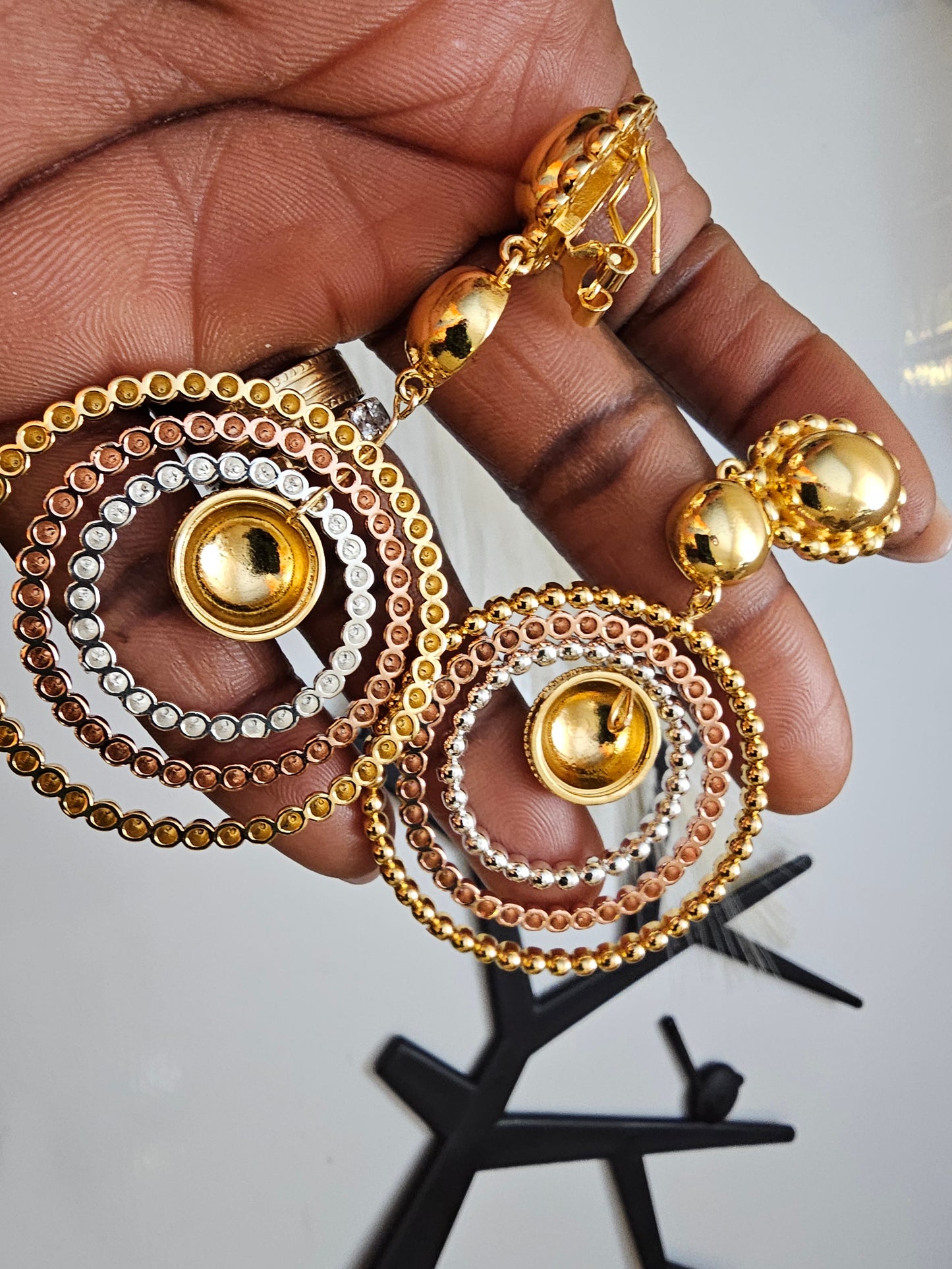 Classic 18K Gold-Plated Premium Earrings