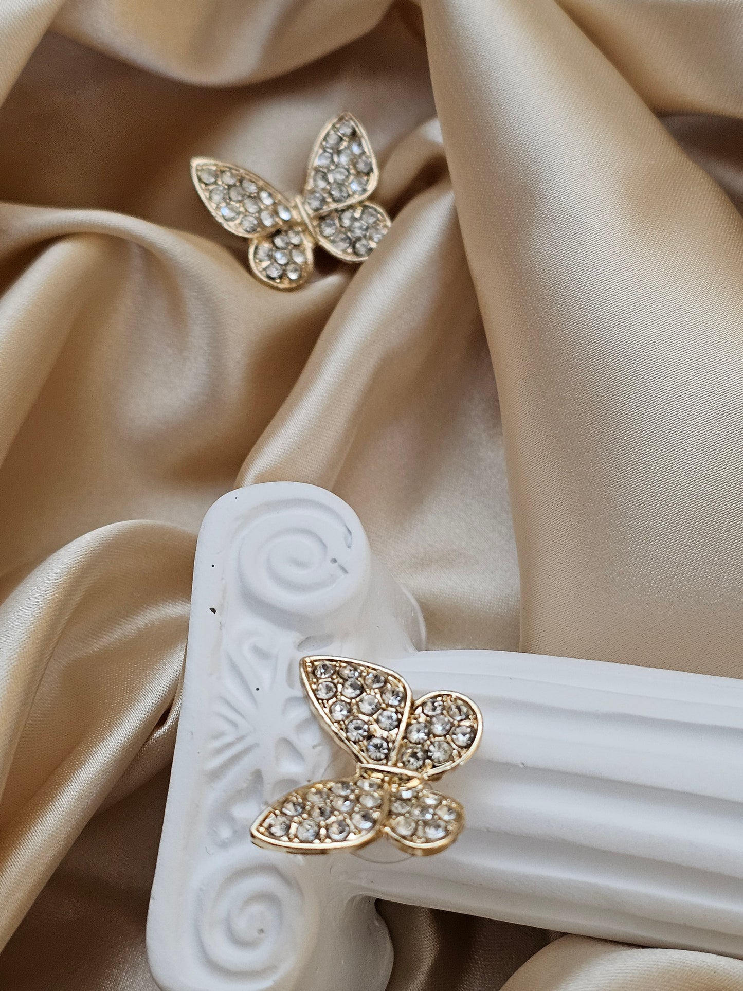 18K Gold-Plated Minimalist Stud Earrings