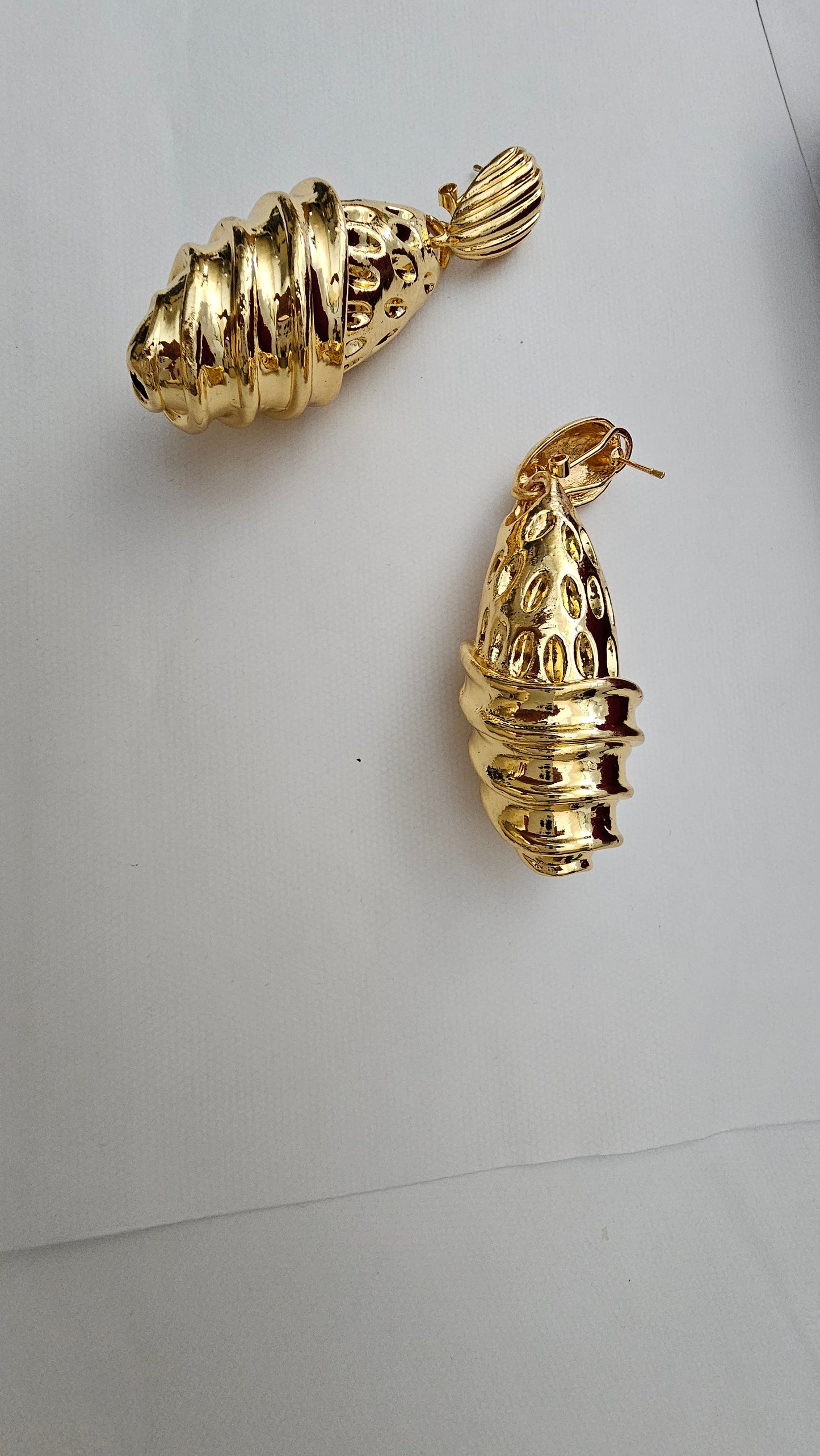 18K Gold-Plated Crystal Teardrop