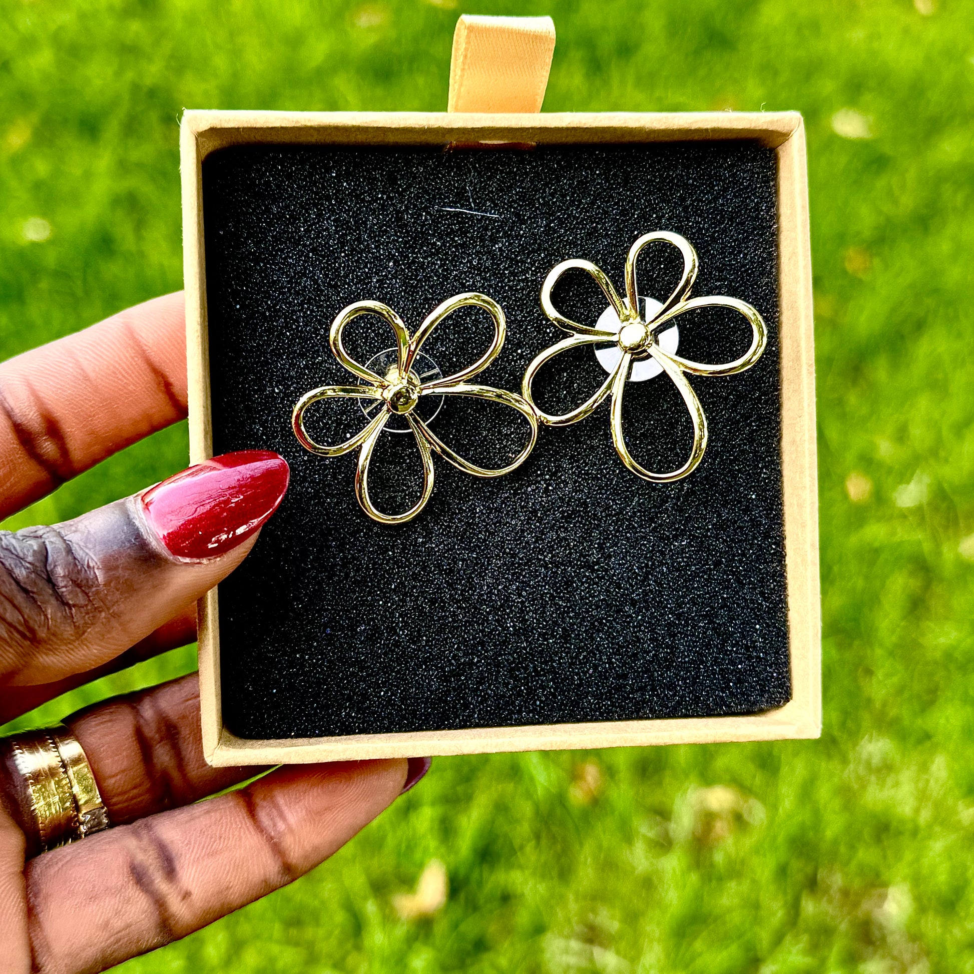 18K Gold-Plated Snail Earrings