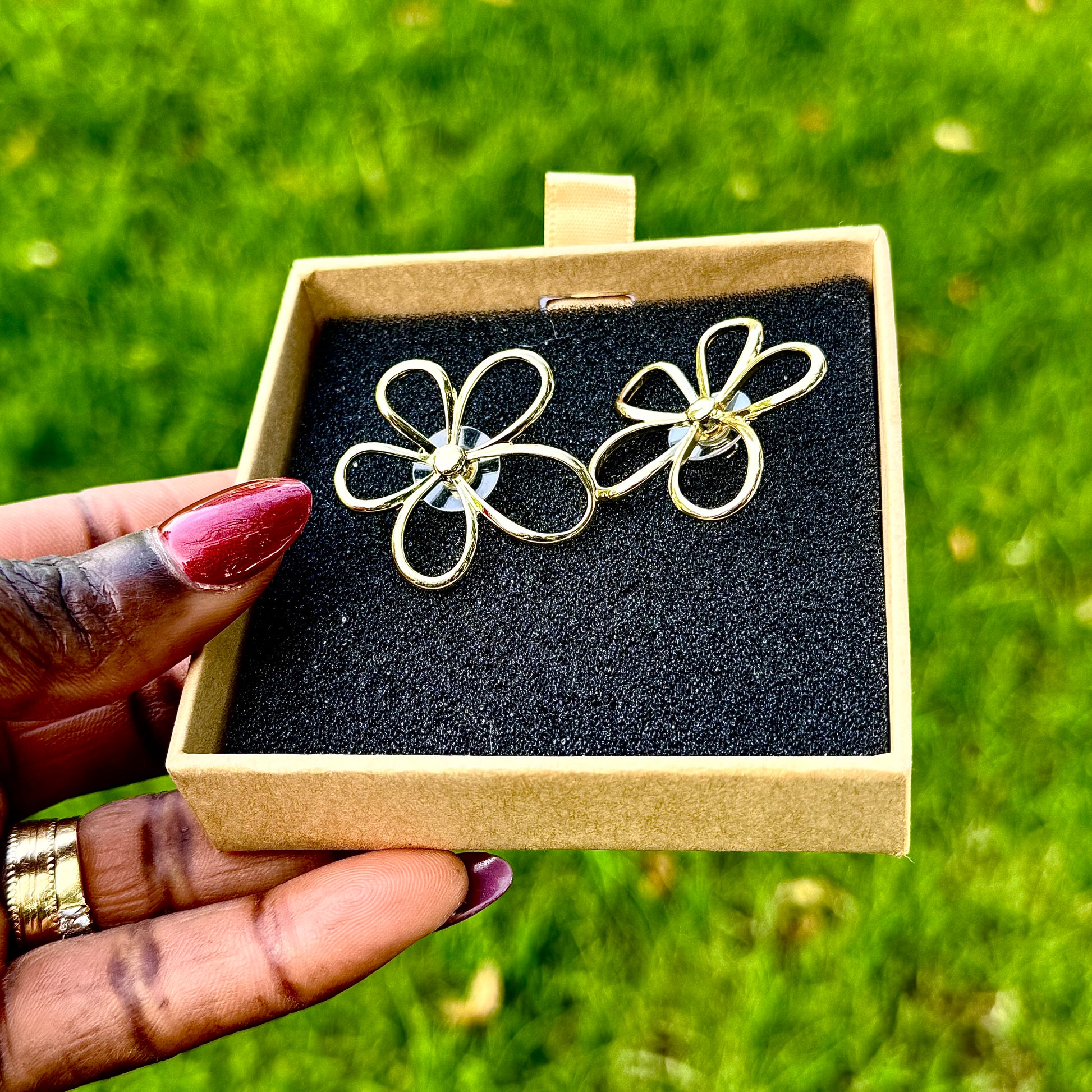 18K Gold-Plated Snail Earrings