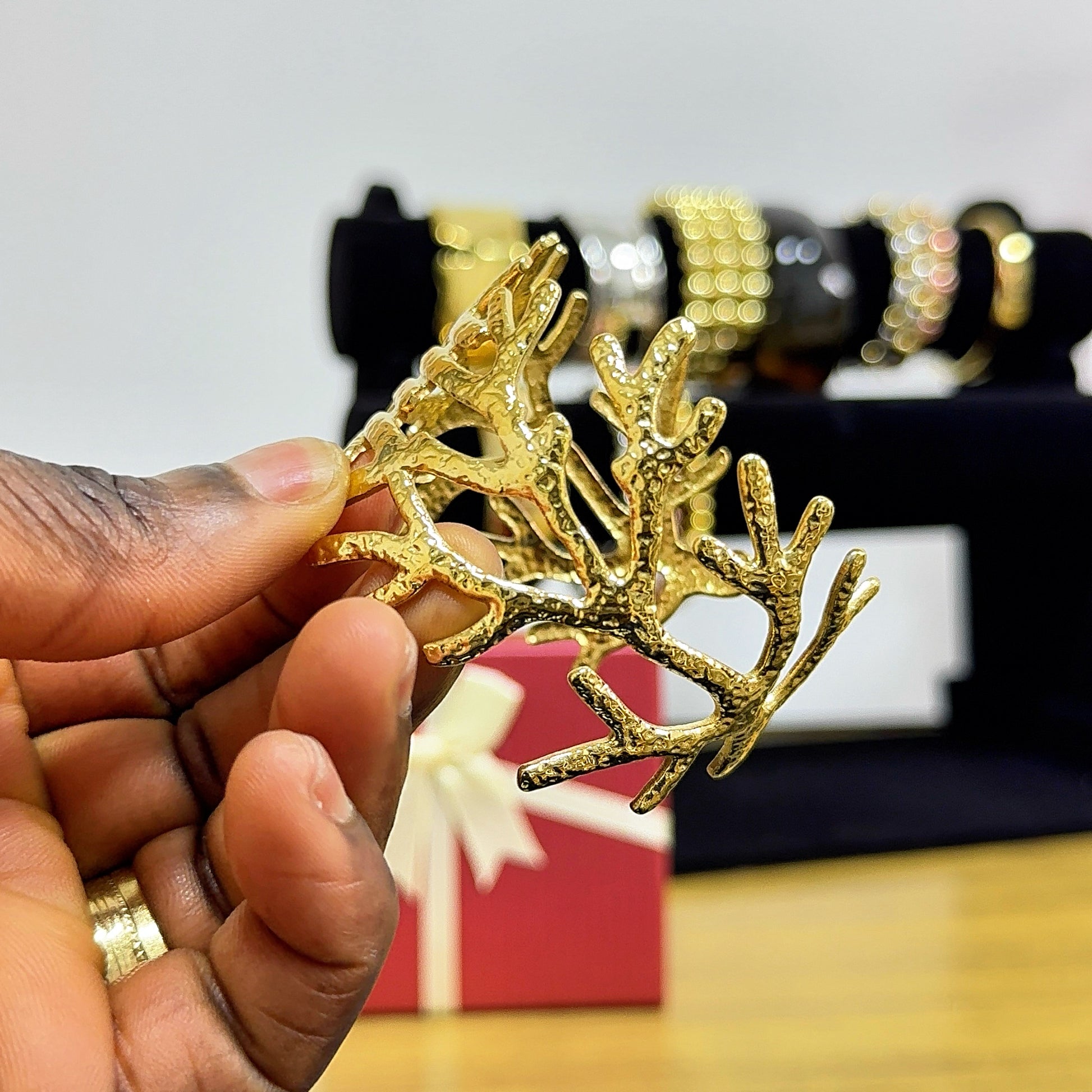 Stackable Gold Bracelets | Trendy Layering Jewellery Set