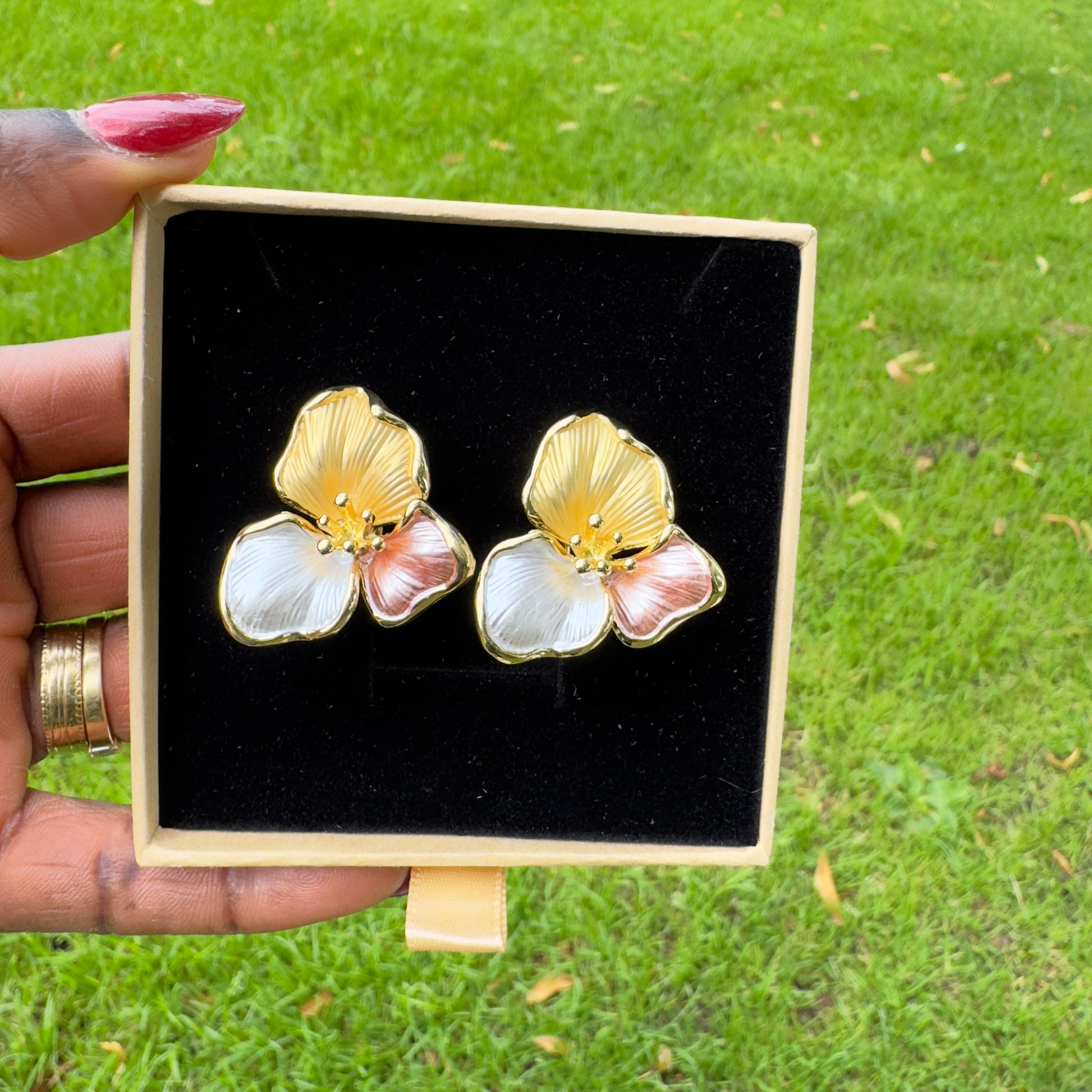 18K Gold-Plated Chunky Hoop Earrings