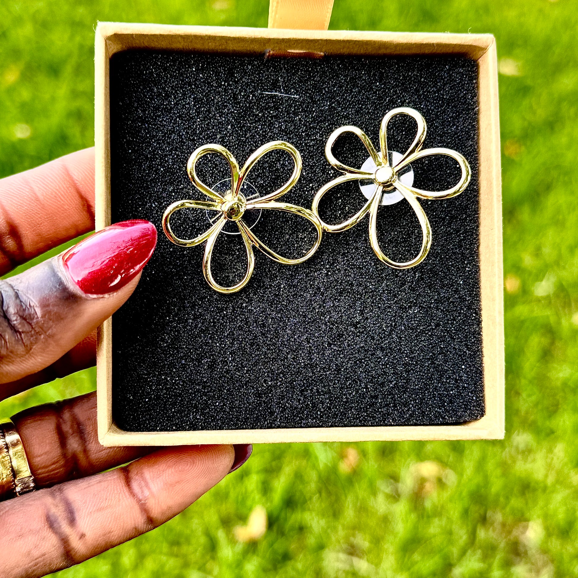 18K Gold-Plated Snail Earrings
