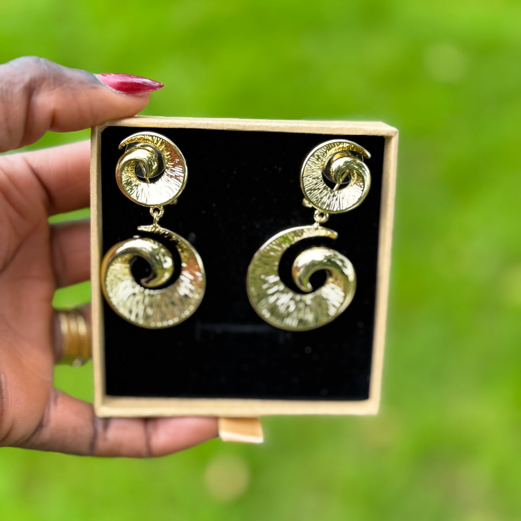 18K Gold-Plated Crystal Joydrop Earrings – Hypoallergenic & Non-Tarnish Jewellery UK