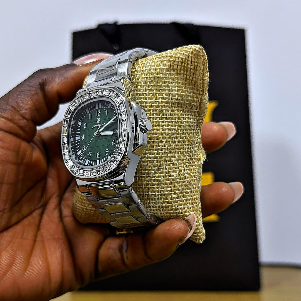 Women’s Stainless Steel Watch – Stylish Everyday Wristwatch