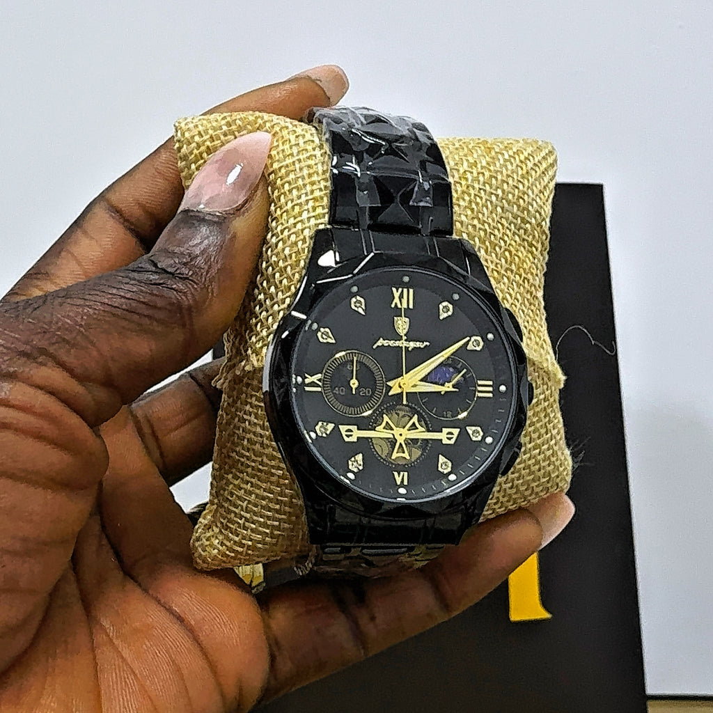 Stunning Stainless Steel Wristwatch