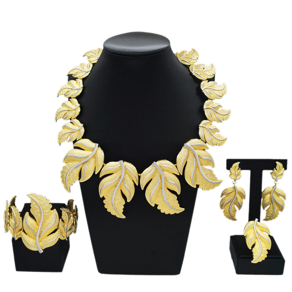 18K Gold-Plated Lagos Socialite Jewelry Set