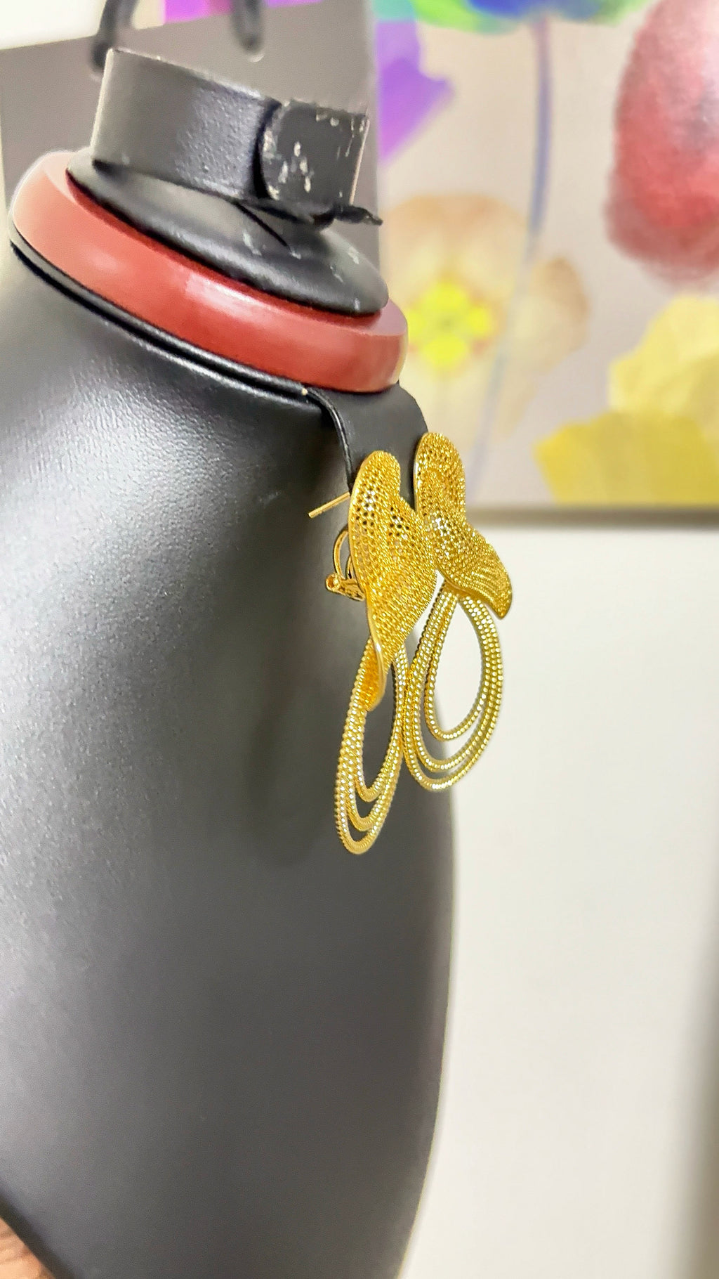 Kelly Titanium Earrings