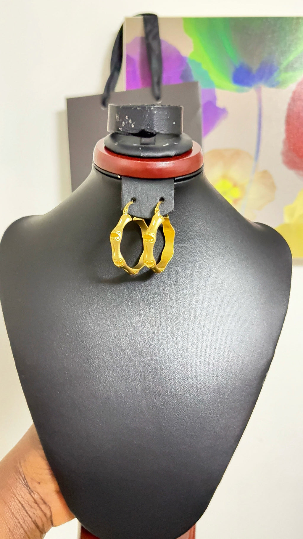 Classic Titanium Earrings 03