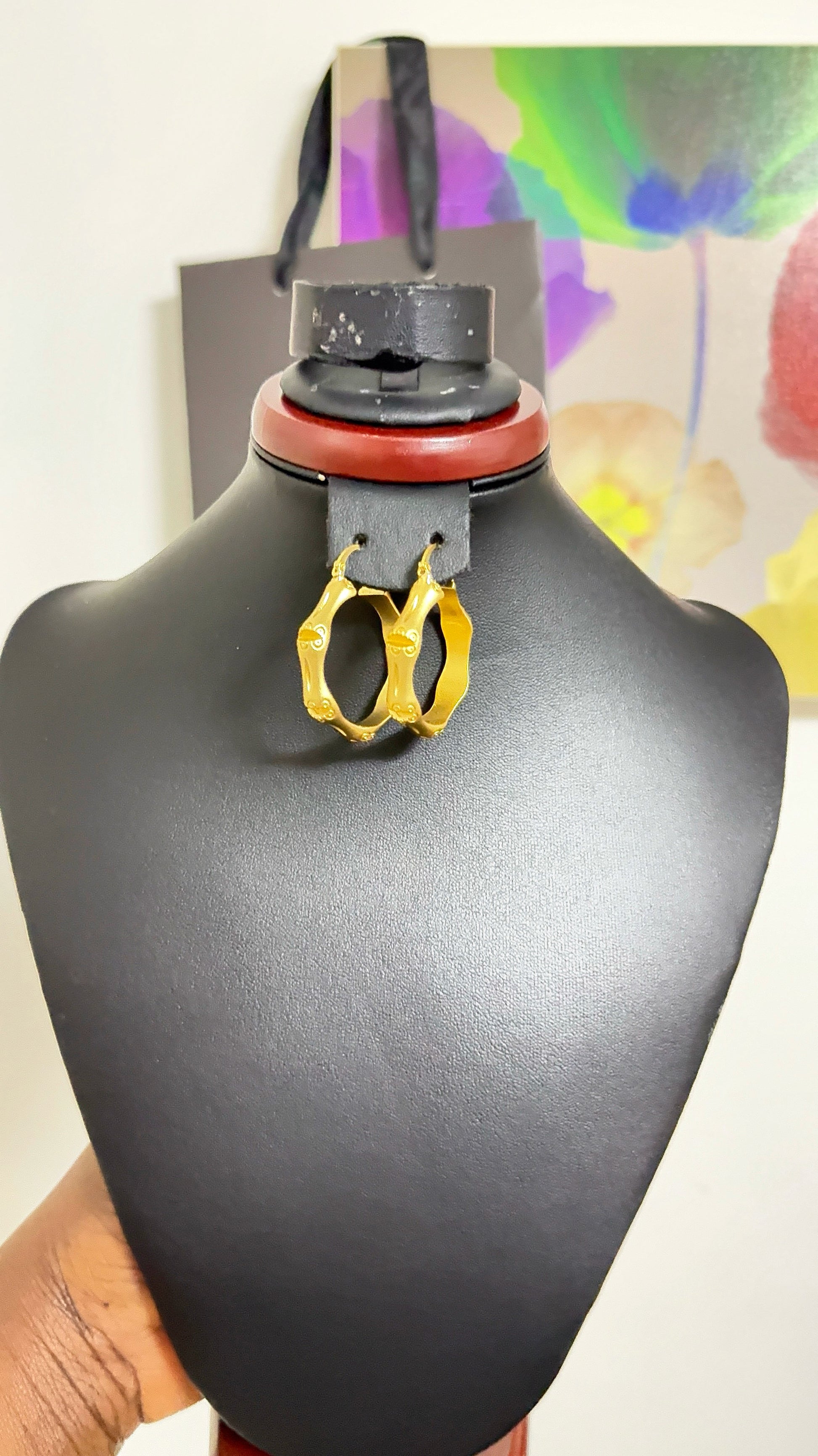 Classic Titanium Earrings 03