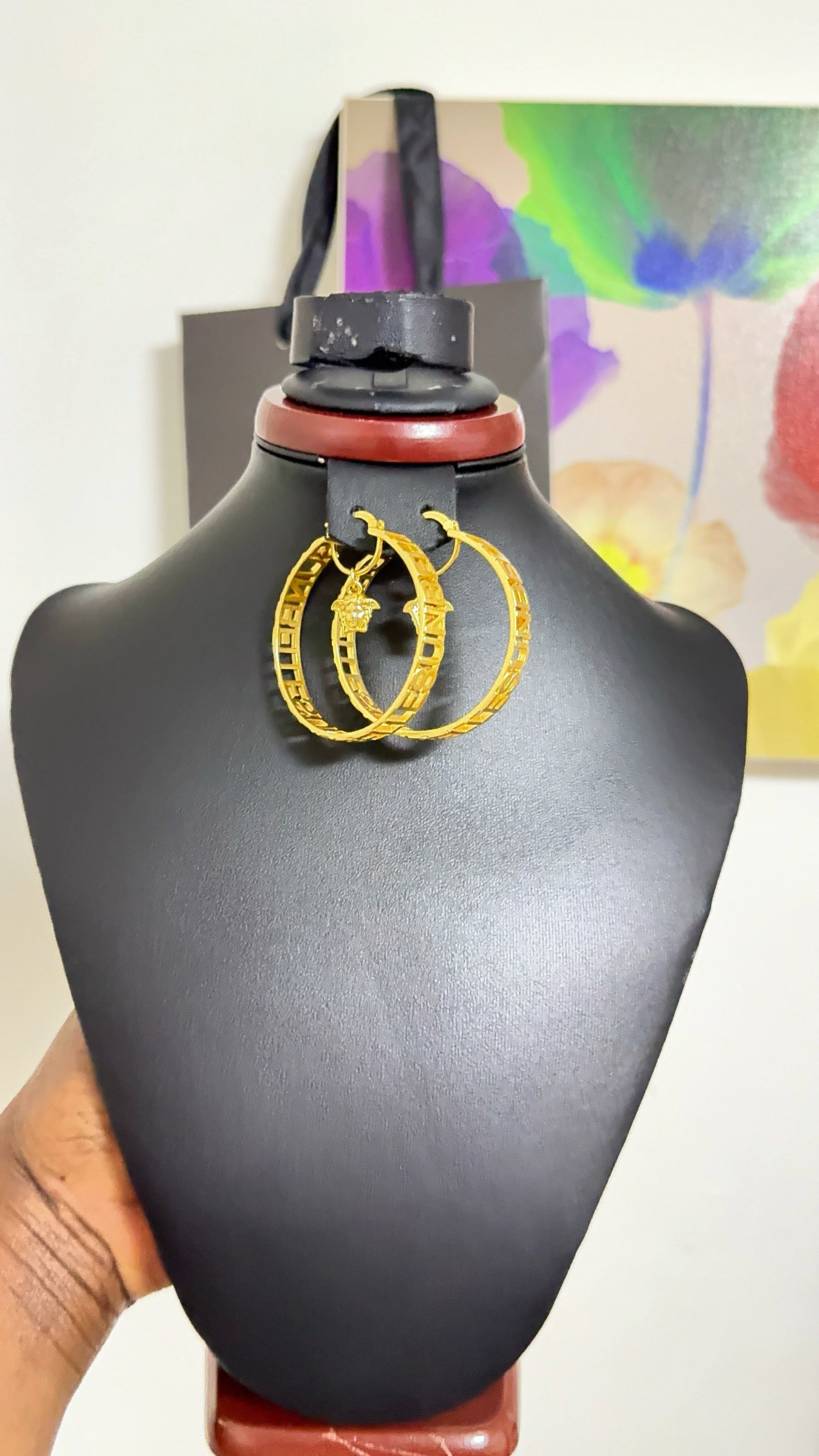 Classic Titanium Earrings 01