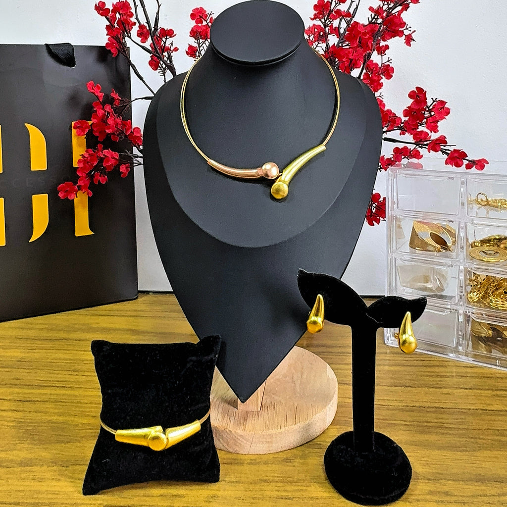 Mixed Color African-Inspired Jewelry Set