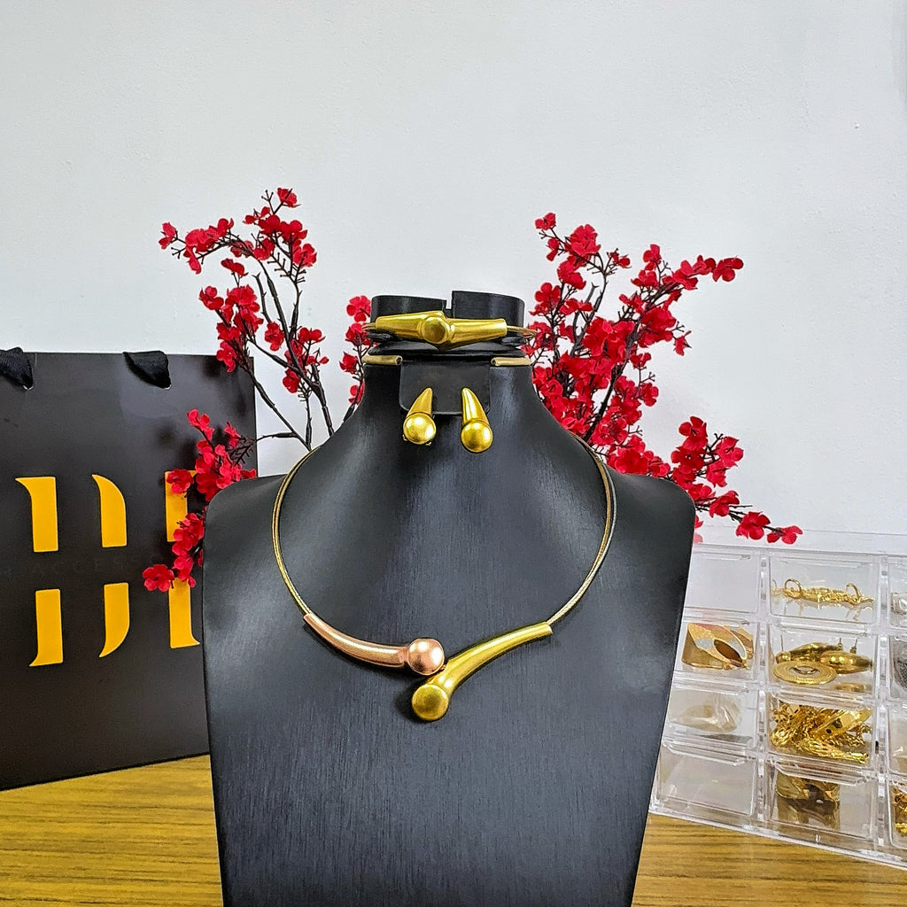 Mixed Color African-Inspired Jewelry Set