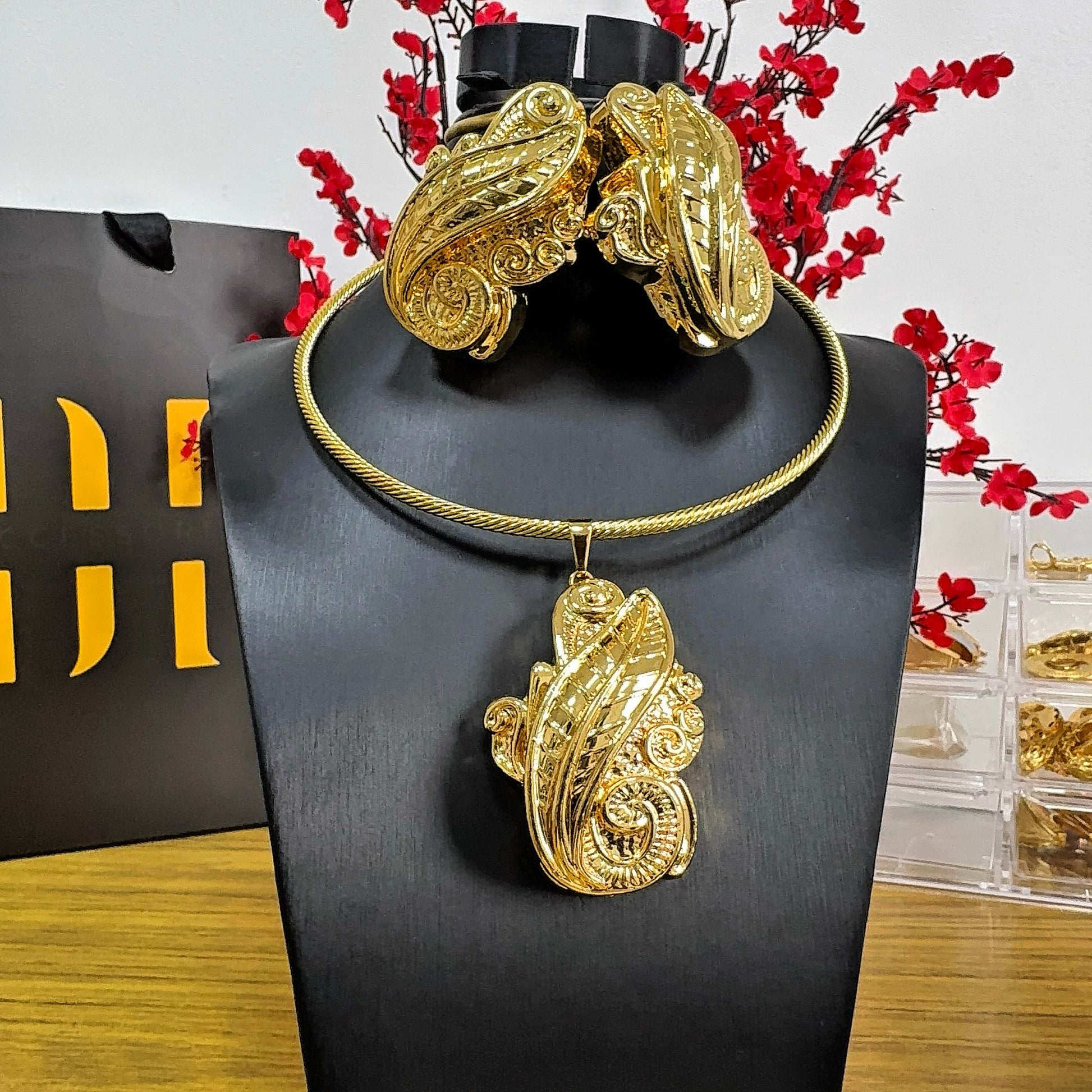 18K Gold-Plated premium Jewelry Set