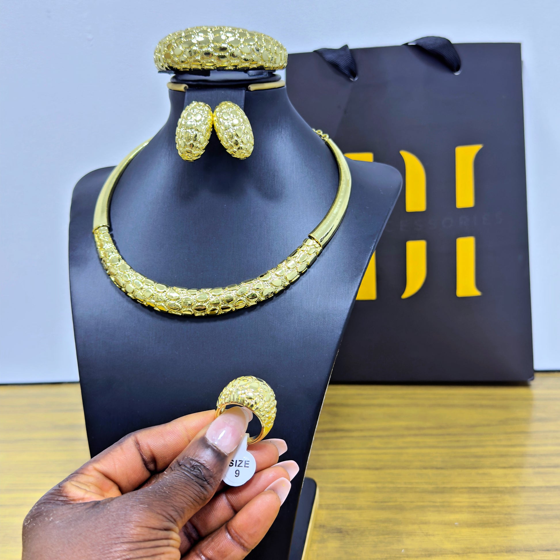 Nigerian Owambe Jewelry Set