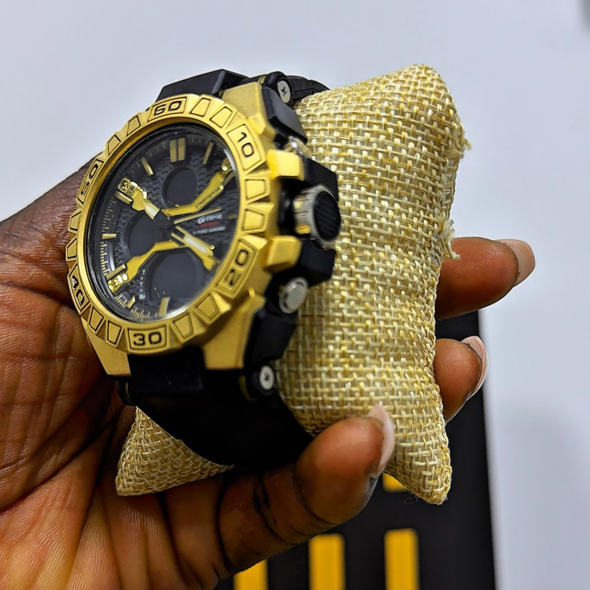 Black Classic Stainless Steel Watch