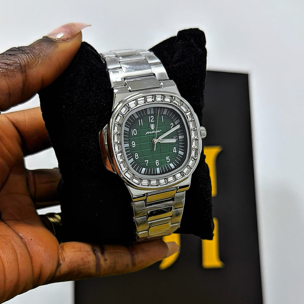 Women’s Stainless Steel Watch – Stylish Everyday Wristwatch