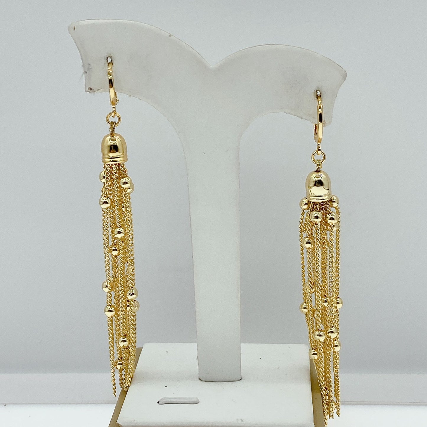 18K Gold-Plated Abstract Art Earrings
