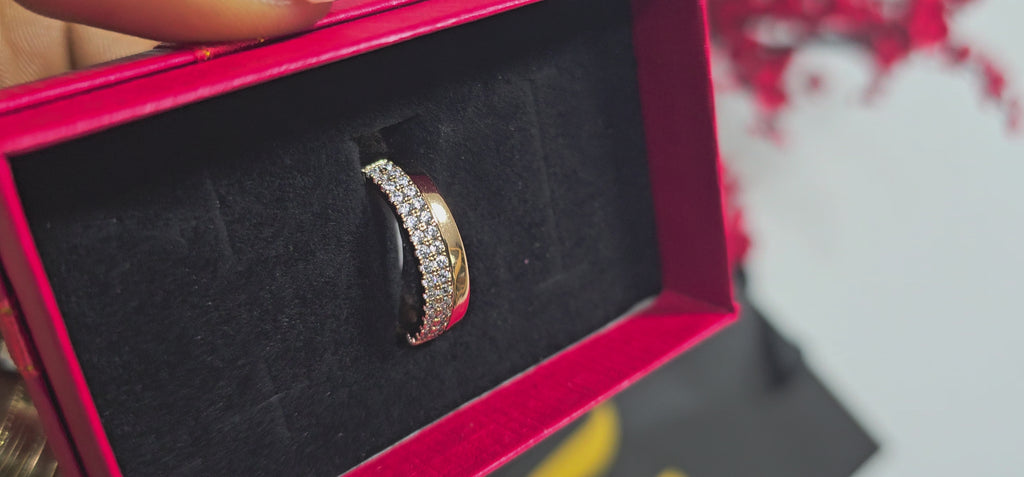 Stone Wedding Rings
