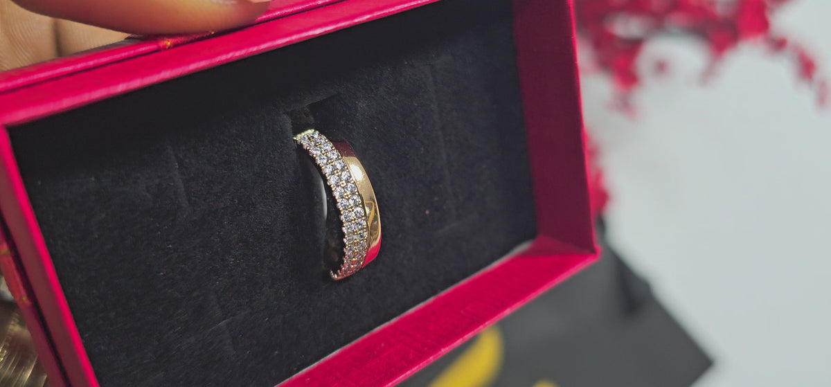 Stone Wedding Rings