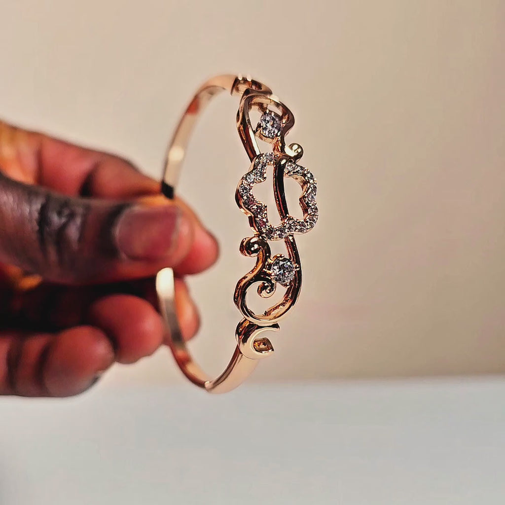 18K Gold-Plated Double Layered Coin Bracelet – Waterproof & Non-Tarnish