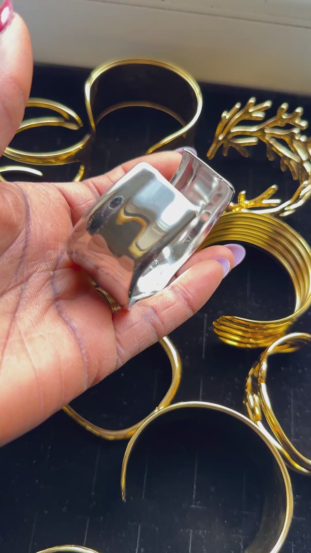 18K Gold-Plated Bangle
