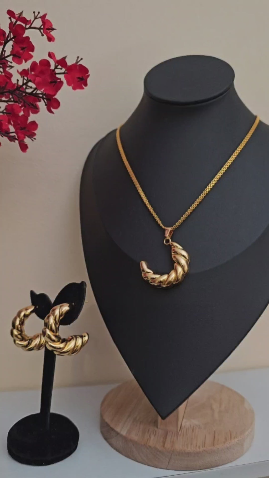 Gold-Plated Elegance Jewelry Set