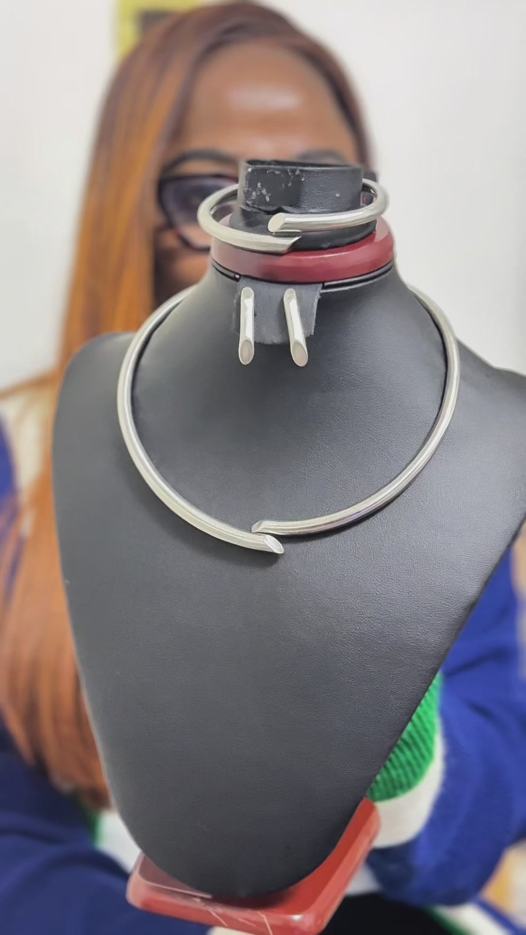 Titanium Premium Pendant & Earrings Set