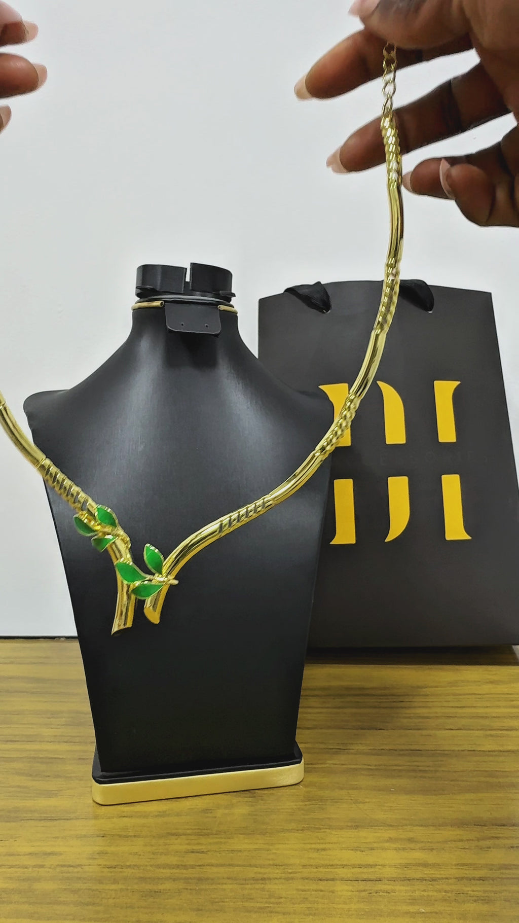 Royal 18K Gold-Plated Nigerian Owambe Jewelry Set