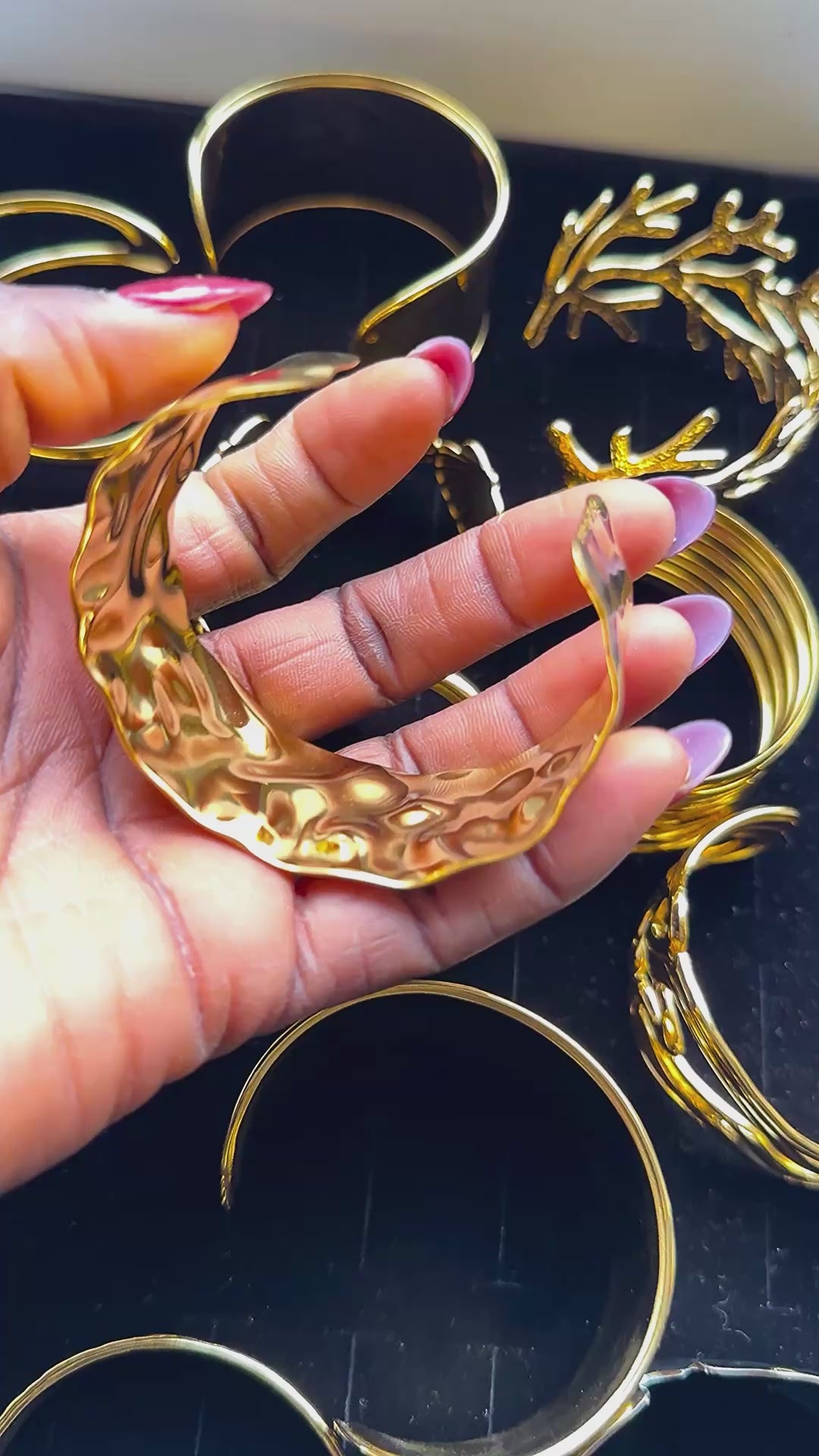 Goldie 18K Gold-Plated Bangle