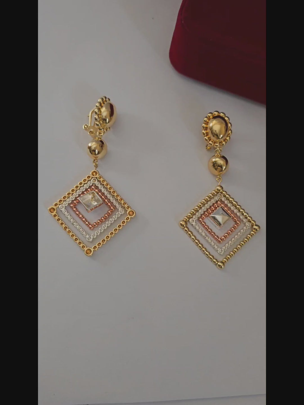 18K Gold-Plated Pearl Drop Earrings – Hypoallergenic & Non-Tarnish Jewellery UK