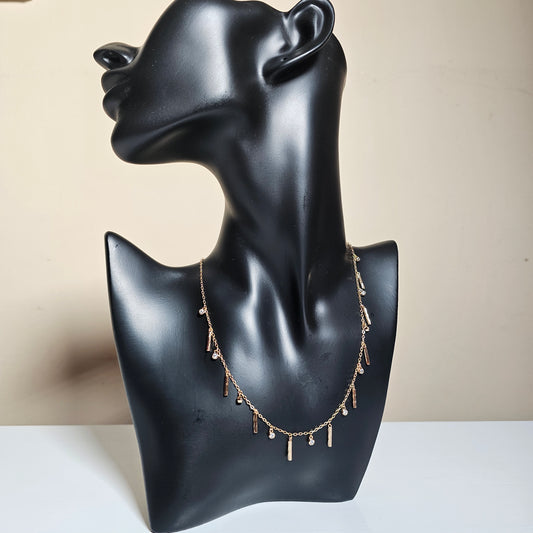 Open Circle Pendant Necklace