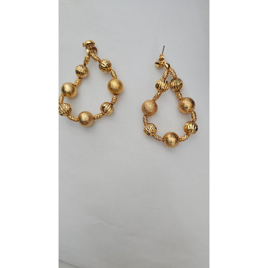 18K Gold-Plated Waterfall Drop Earrings