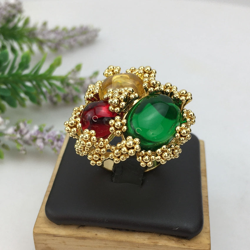 Adjustable Knot Ring – Gold Plated Symbol of Unity