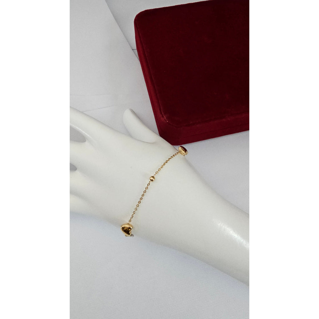 Adjustable 18K Gold-Plated Love Bracelet