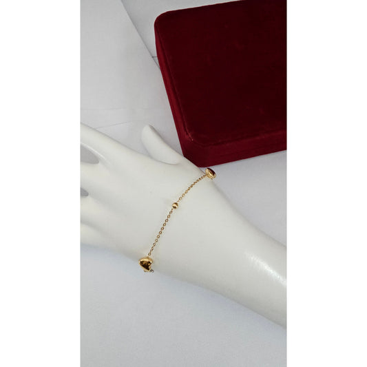 Adjustable 18K Gold-Plated Love Bracelet