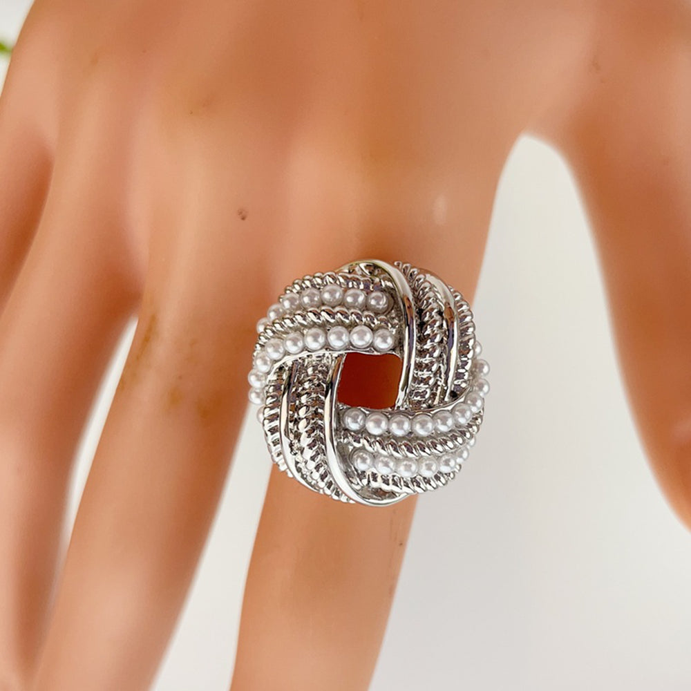Vintage Inspired Gold Plated Ring – Classic Everyday Elegance