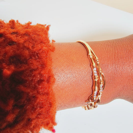 Hexagon Charm Bracelet