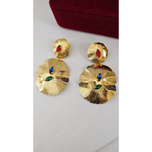 18K Gold-Plated Sunburst
