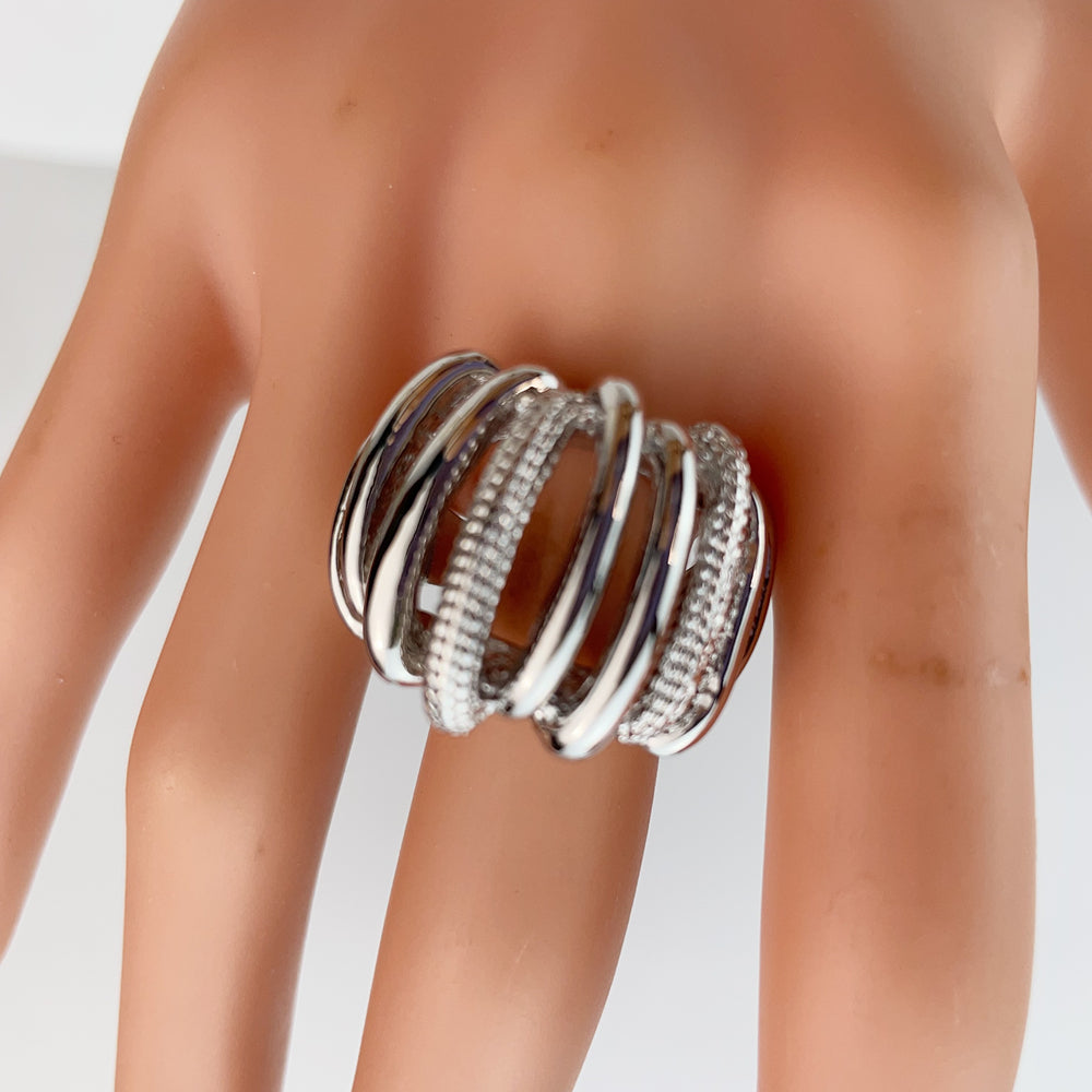 Oval Gem Gold Plated Ring – Timeless Women’s Jewelery