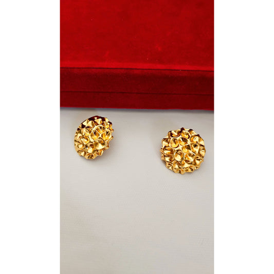 18K Gold-Plated Open Circle
