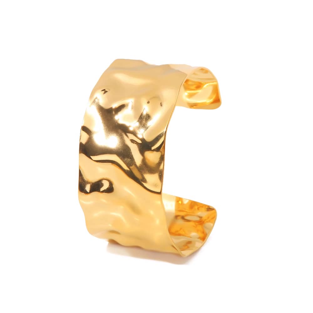 Goldie 18K Gold-Plated Bangle