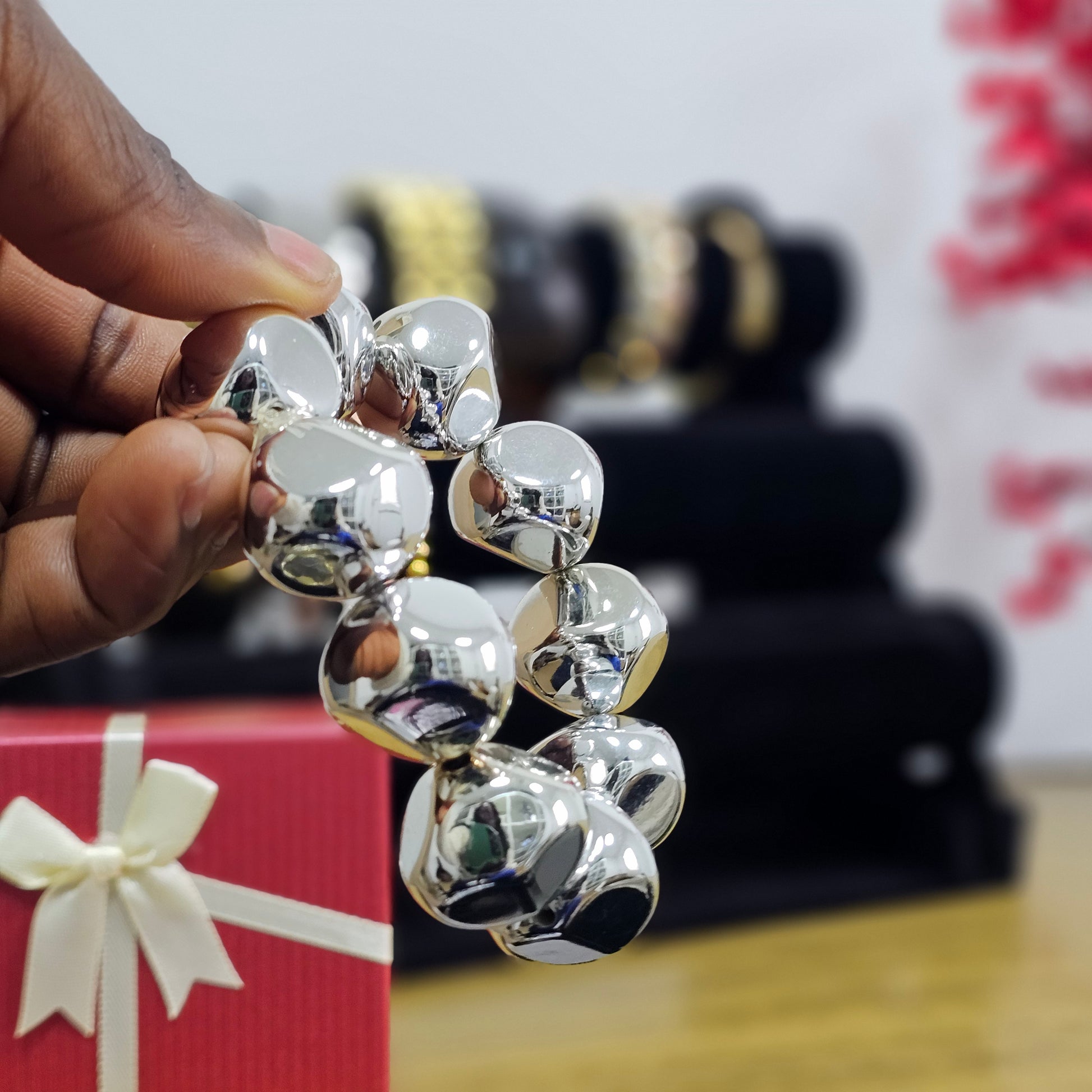 Gold Statement Bracelet | Eye-Catching Fashion Jewellery