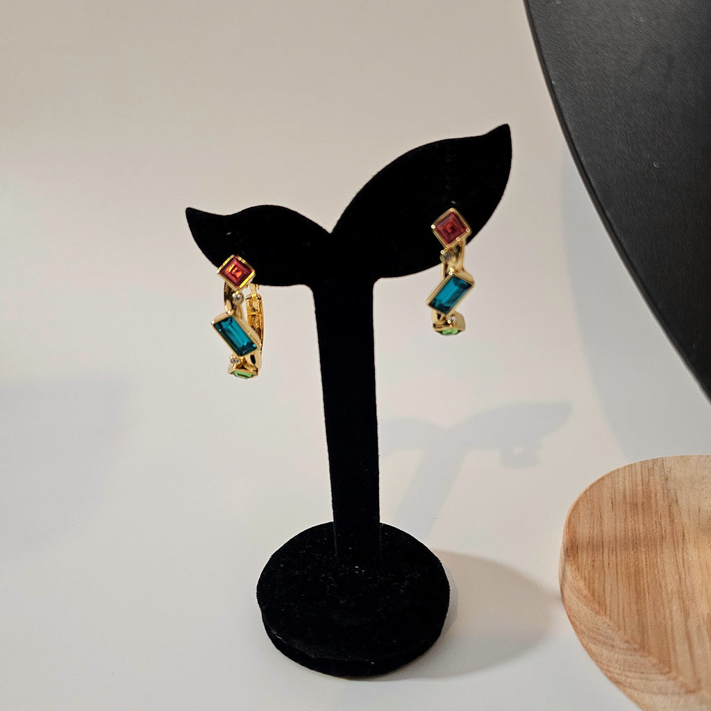 Luxury Gold Rope and Silver Statement Earrings for Women – Non-Tarnish Jewelry